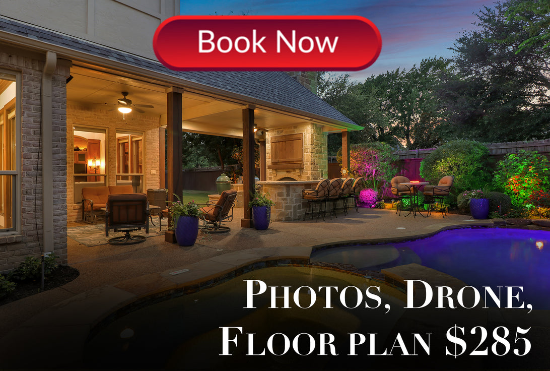 Photos, Drone, and Floorplan
